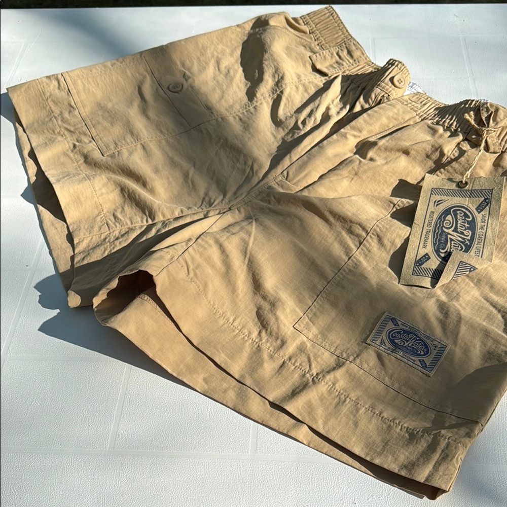 Casual Tan Men's Shorts 6.5” inseam